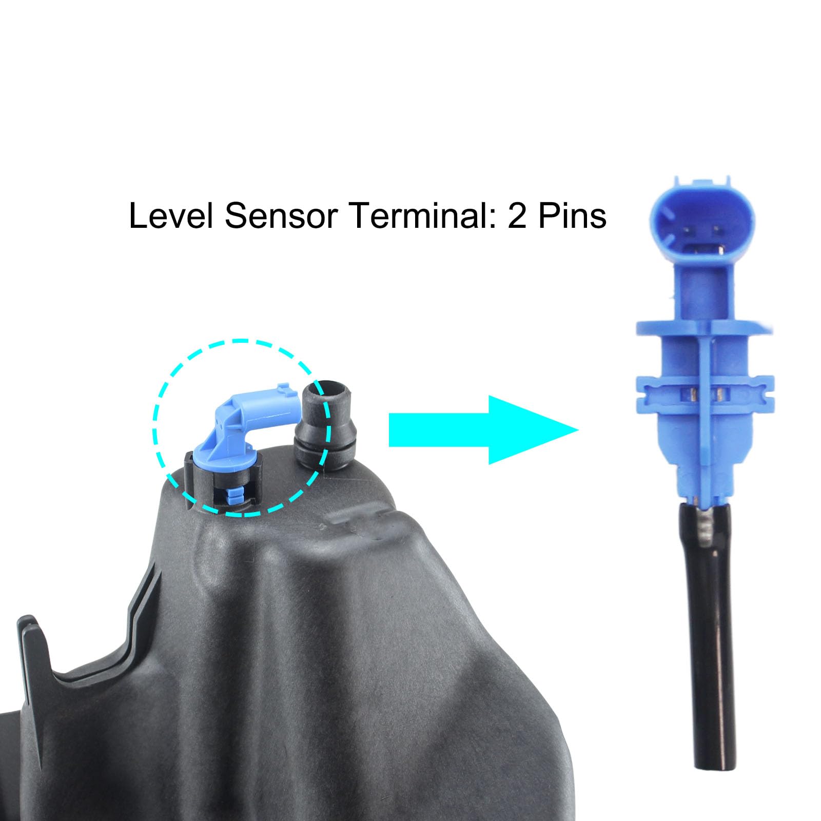 ⚠️RRT86⚠️ Amazon.com: PPNZQAUT 17138621092 Engine Coolant Reservoir