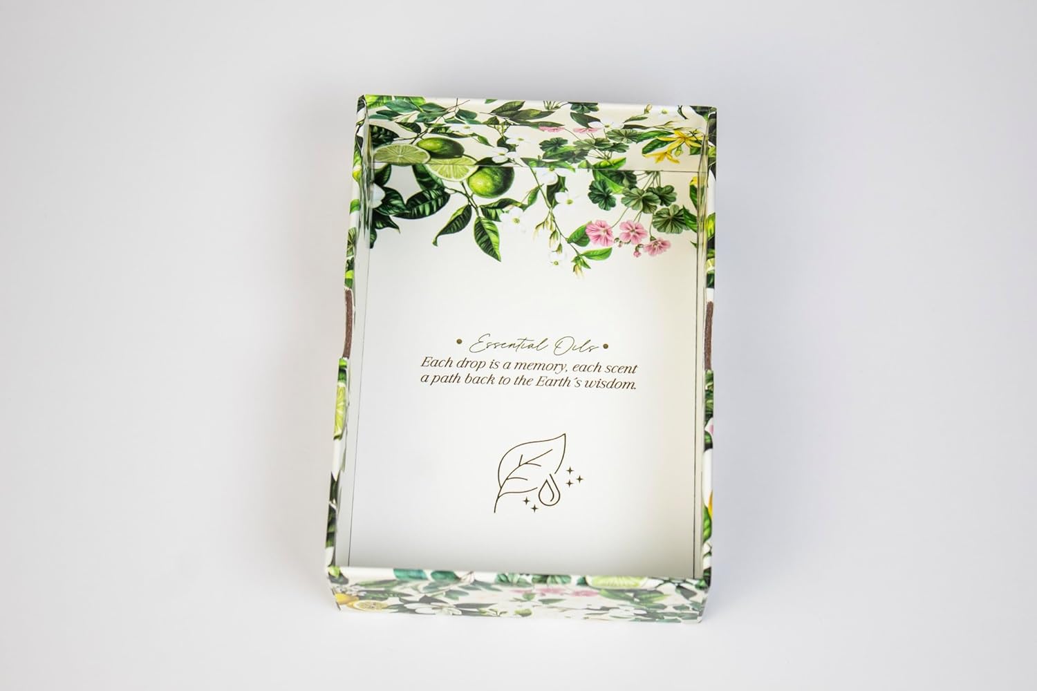 Oracle - Essential Oil Deck Cards, 64-Card Spiritual Deck with Essential Oils, Chakras and Crystals for Daily Ritual and Affirmations, Botanical Design