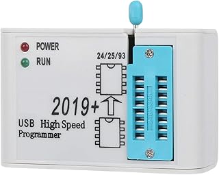 Programador, programador usb menor consumo de energia programador usb 2.0 aparência compacta para 24 blocos eeprom para 25 blocos flash