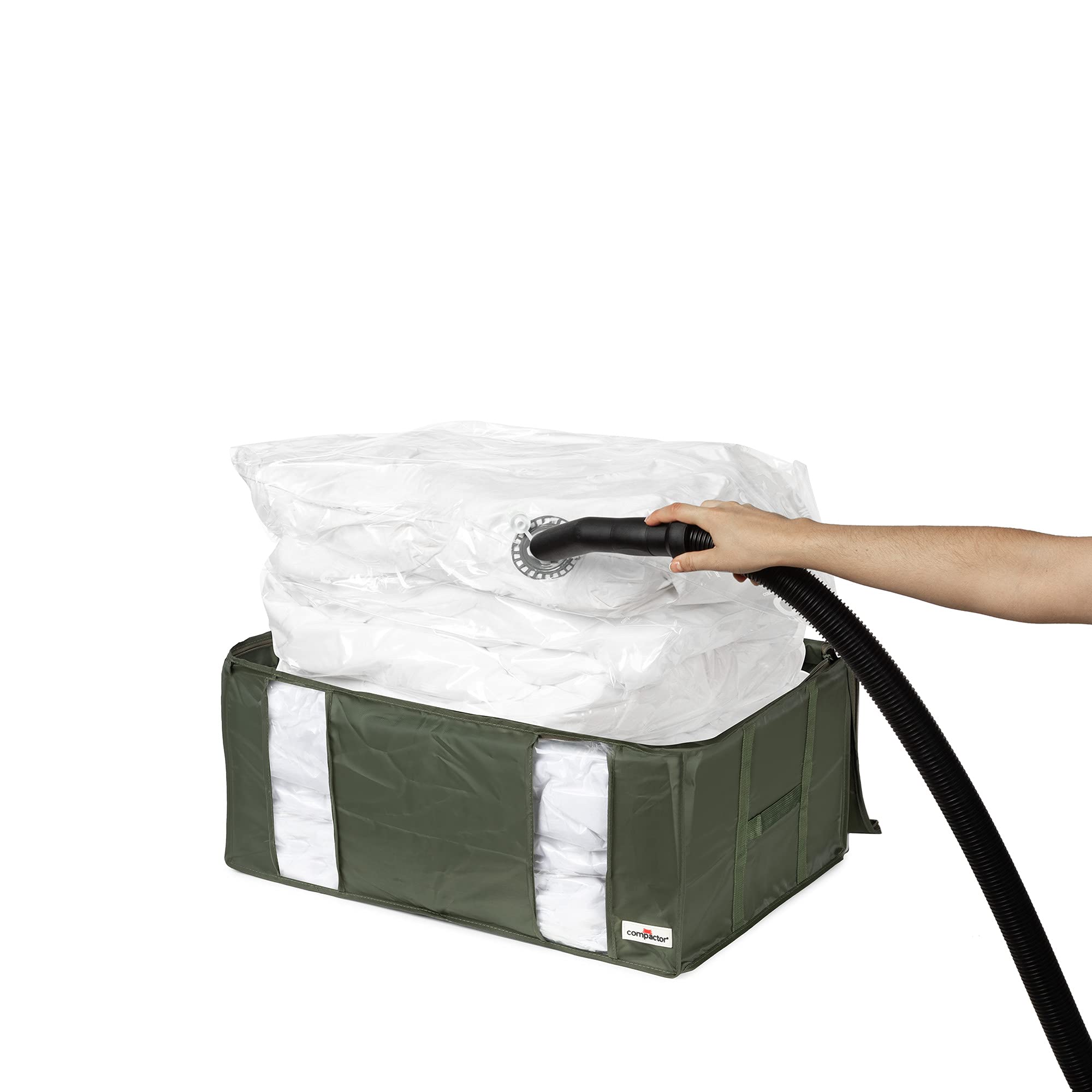Compactor – Housse de Rangement sous Vide Ecologik Taille XXL – Très Grande capacité - Rangement couettes vêtements et oreillers (Lot de 4)