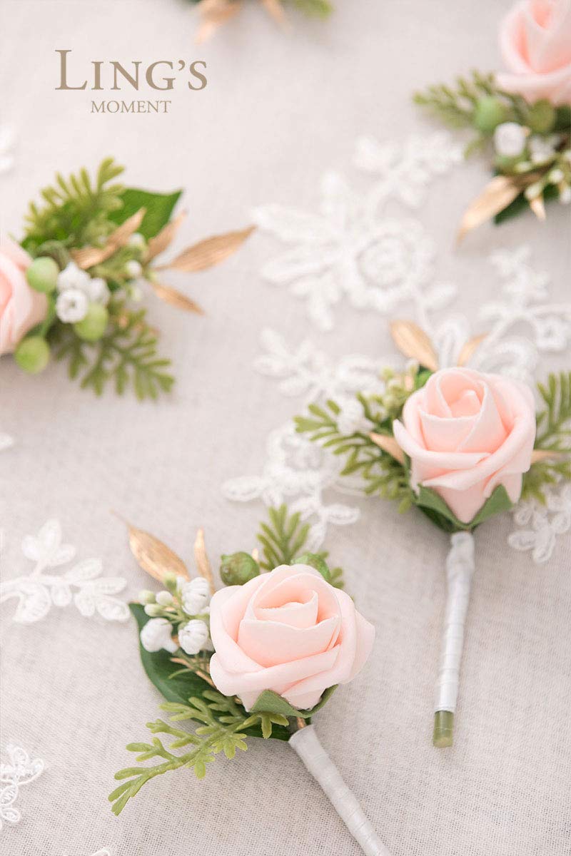★ Fallett★ Mini Buckle Flower Man to Man Gray FA2501CR11G Amazon.com: Ling's Moment Single Pocket Boutonniere for Man