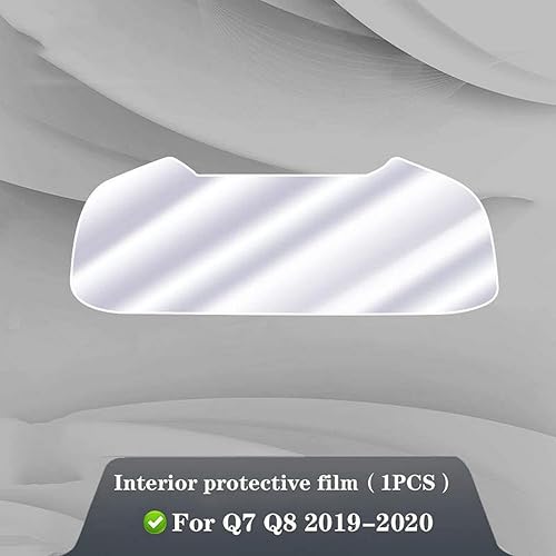 Miniatura 2 de JCAKES Car Interior Center Console Transparent TPU Protective Film Anti-Scratch Repair Film Accessories Refit，for Audi Q7 Q8 2019-2020