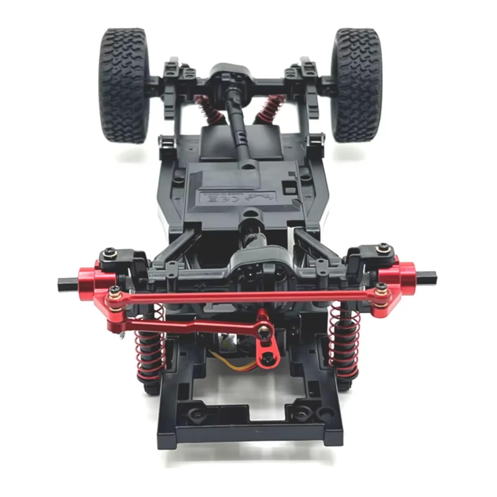 Coppa dello sterzo RC Per MN D90 Per MN99S Per MN78 Per MN82 1/12 Barra Collegamento In Metallo Barra Trazione Braccio Servo Tazza Sterzo Ricambi E Accessori Auto RC Sostituzioni(Silver)