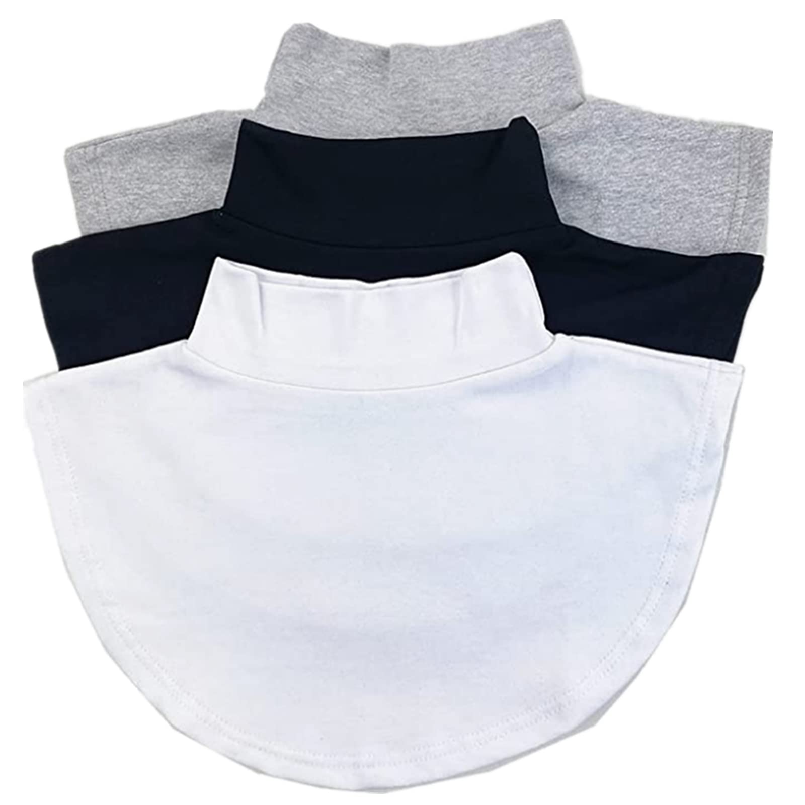 Women's Turtleneck Dickies Fake Collar Mock Turtleneck Half Blouse Collar