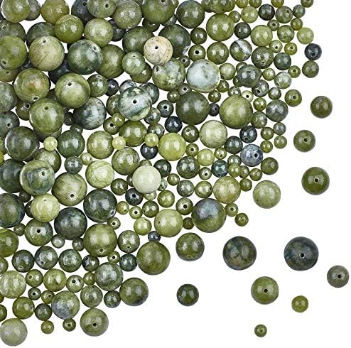 Lot De 8 Perles De Jade Boules 12 Mm Vert - Pour Bijoux DIY - Neuf - Référence EAN 4558550014863