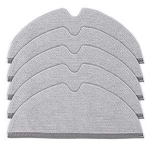 Wischtücher, 5 Stück, komplett abdeckend, für Staubsauger für Xiaomi Roborock S4/S5/S50/S51/S55/S5 Max, S6 MaxV/S6 Pure, Q7 MAX/Q7 MAX+, Q8 Max/Q8 Max+, Q5 Pro/Q5 Pro+, Mopp-Zubehör Ersatzteile-Sets