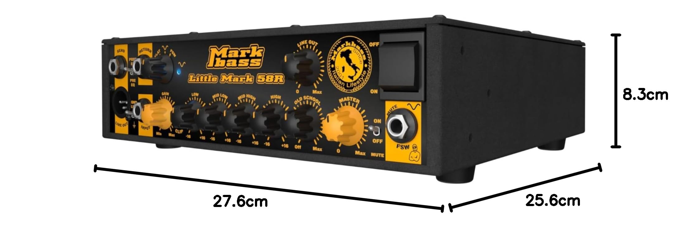 Markbass Little Mark 58R - Head per basso