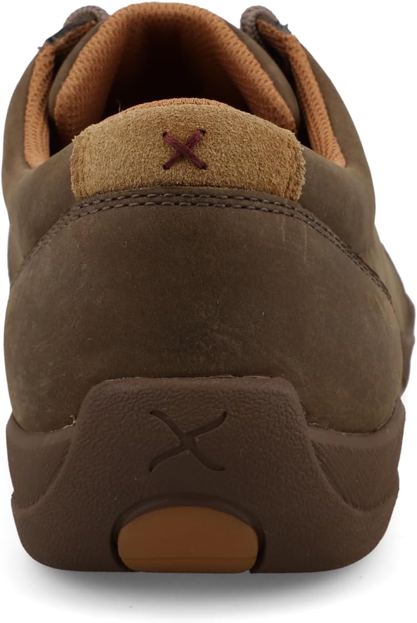 Twisted X Men's Boat Shoe Ultralite X Shitake Driving Moc - Image 3