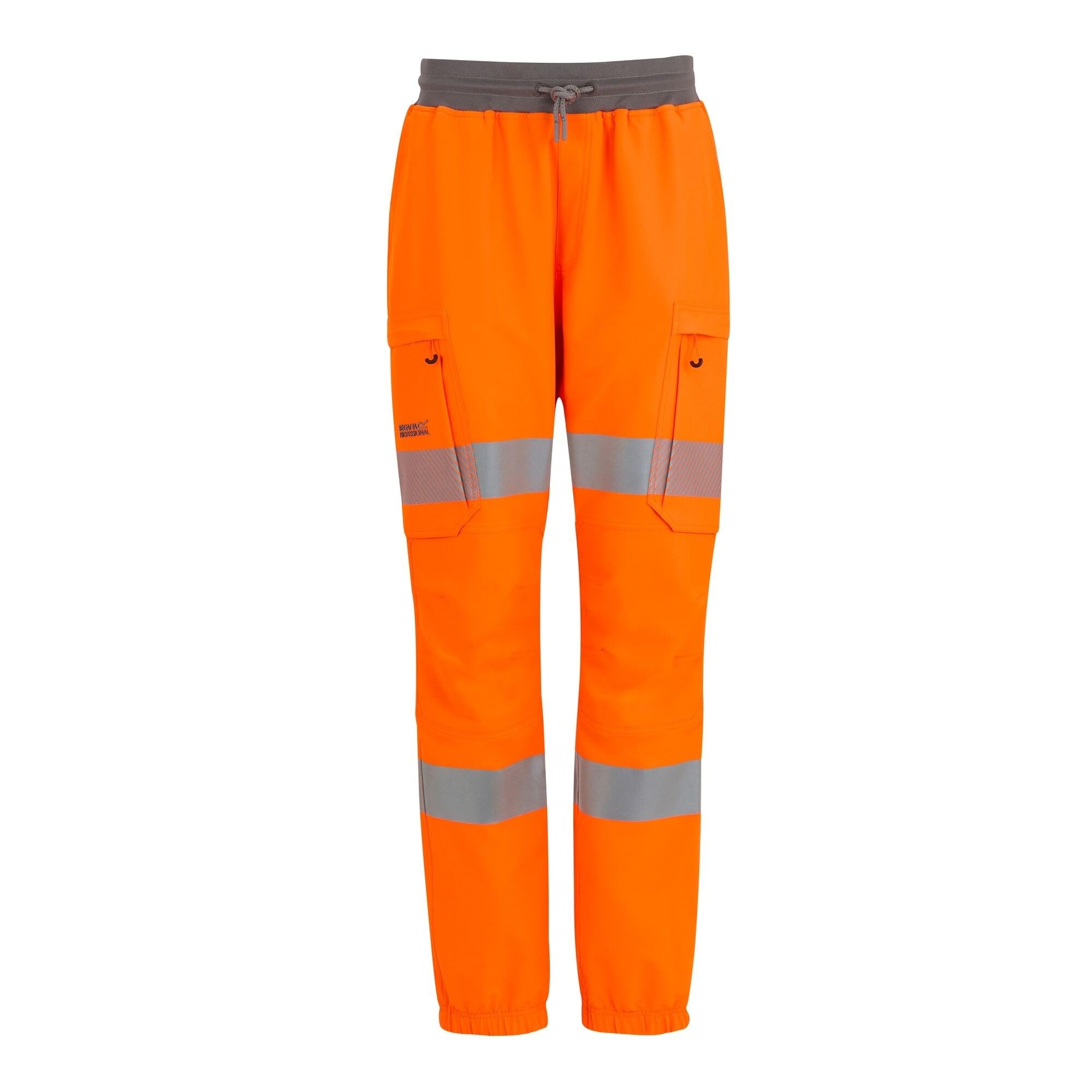 Regatta Men's Hi-Vis Prolite Stretch Jogger Orange S Regular