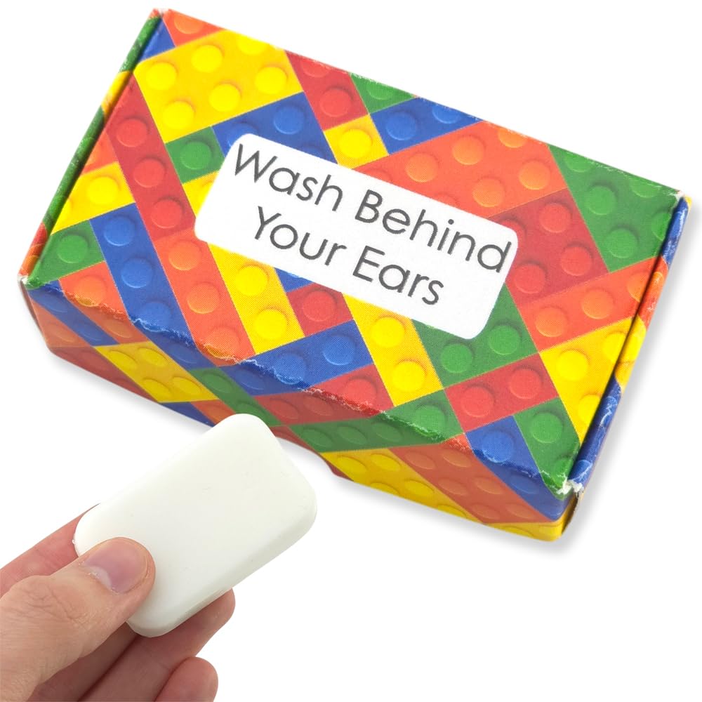 That's Crackers Wash Behind Your Ears | Zanzibar & Cedar | 20g Travel Soap Bar | Cracker Filler