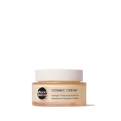 Crema Cosmic de Moon Juice Crema hidratante vegana para proteger el colágeno Loción facial adaptogénica rocía con Ashwagandha ácidos grasos