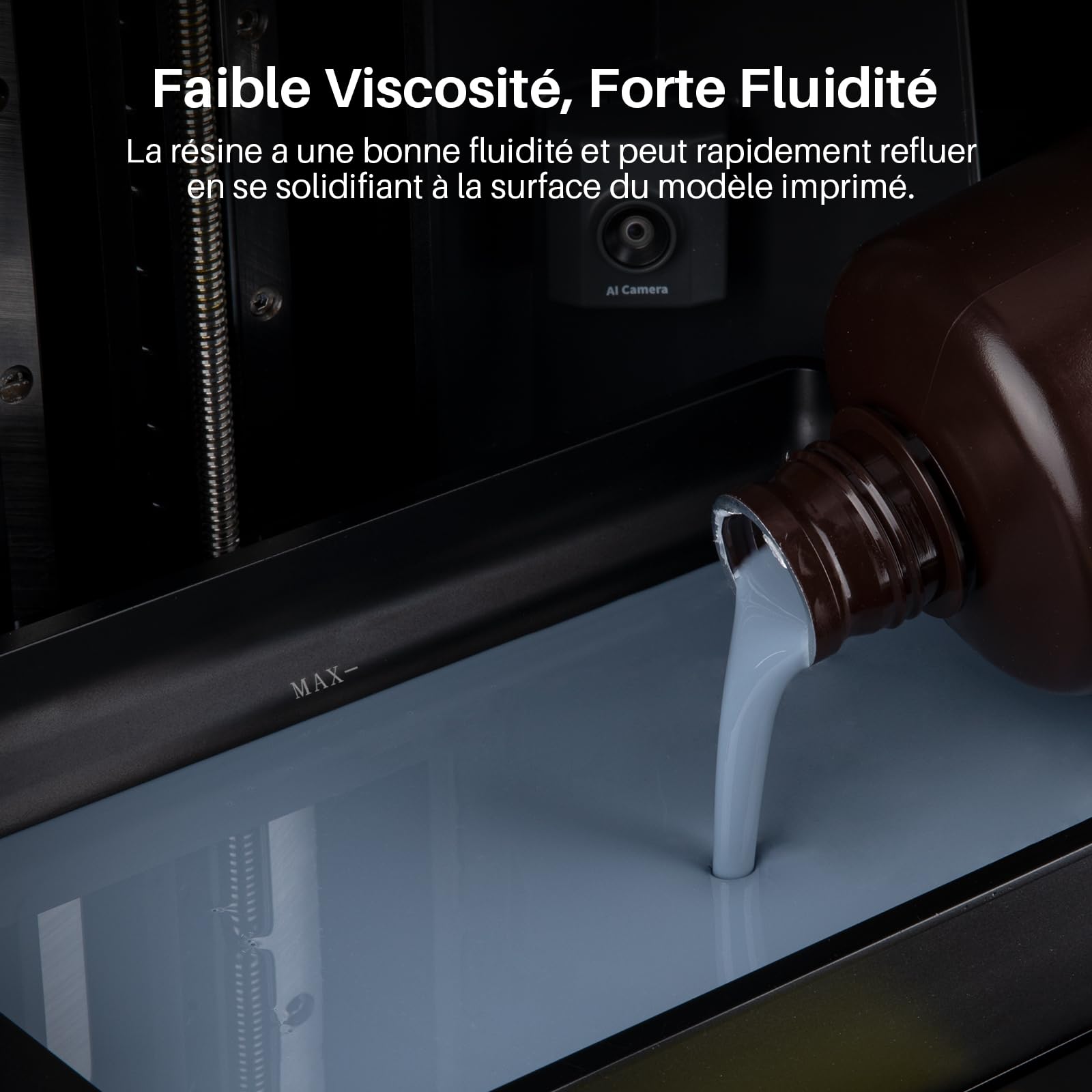 ELEGOO Résin ABS-Like 3.0 Pro, 2000g Vert Translucide, Résine Imprimante 3D Photopolymère UV 405nm, avec Haute Résistance aux Rayures, Haute Précision, Non Fragile, pour Imprimantes 3D MSLA/DLP/LCD