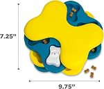Outward Hound par Nina Ottosson Tornade pour Chiens – Jouet Puzzle Interactif pour Friandises, 3 Couches Rotatives, Niveau 2 Intermédiaire