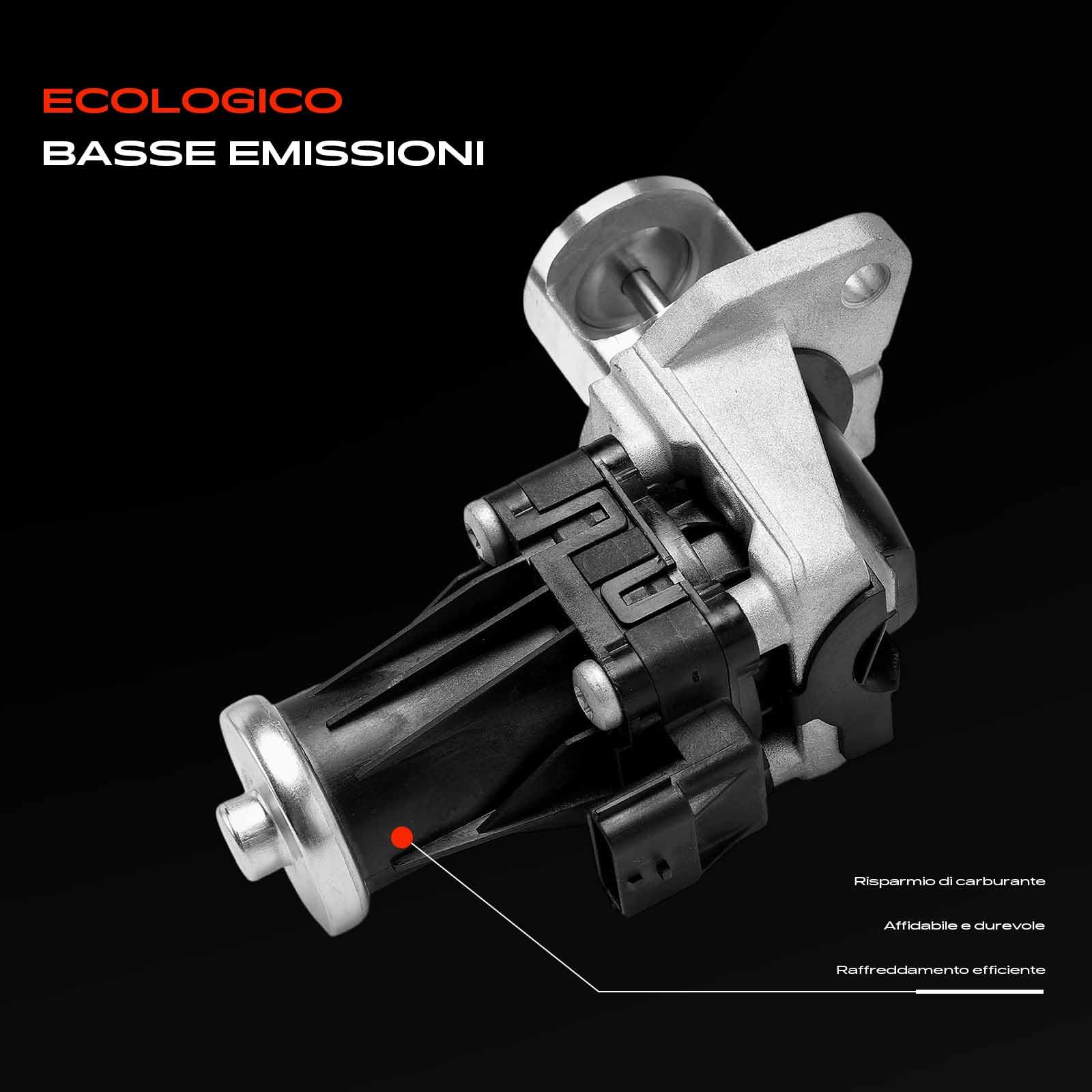 Frankberg Valvola EGR Diesel Compatibile con Clio IV BH 1.5L M.e.g.a.n.e III Grandtour KZ0/1 1.5L Citan Tourer W415 1.5L Qashqai II SUV J11 J11 1.5L Juke F15 1.5L Replace# 555415