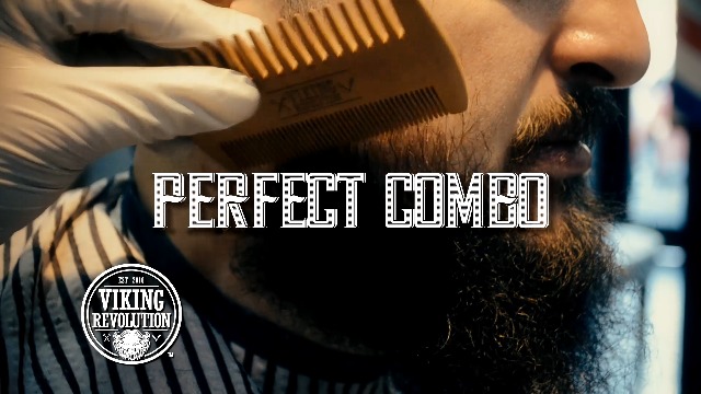 6 Beard+Comb+Brush+Set+Men