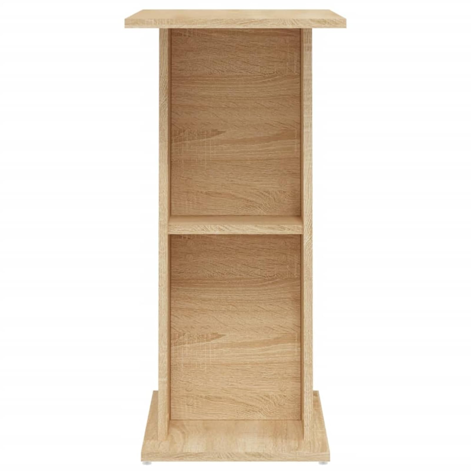 Rantry Aquariumständer Aquarium Unterschrank Aquarien Schrank, Aquarium Tisch mit Stabiler Oberplatte, Aquariumschrank für Sicheren Stand Sonoma-Eiche 60,5x36x72,5 cm Holzwerkstoff