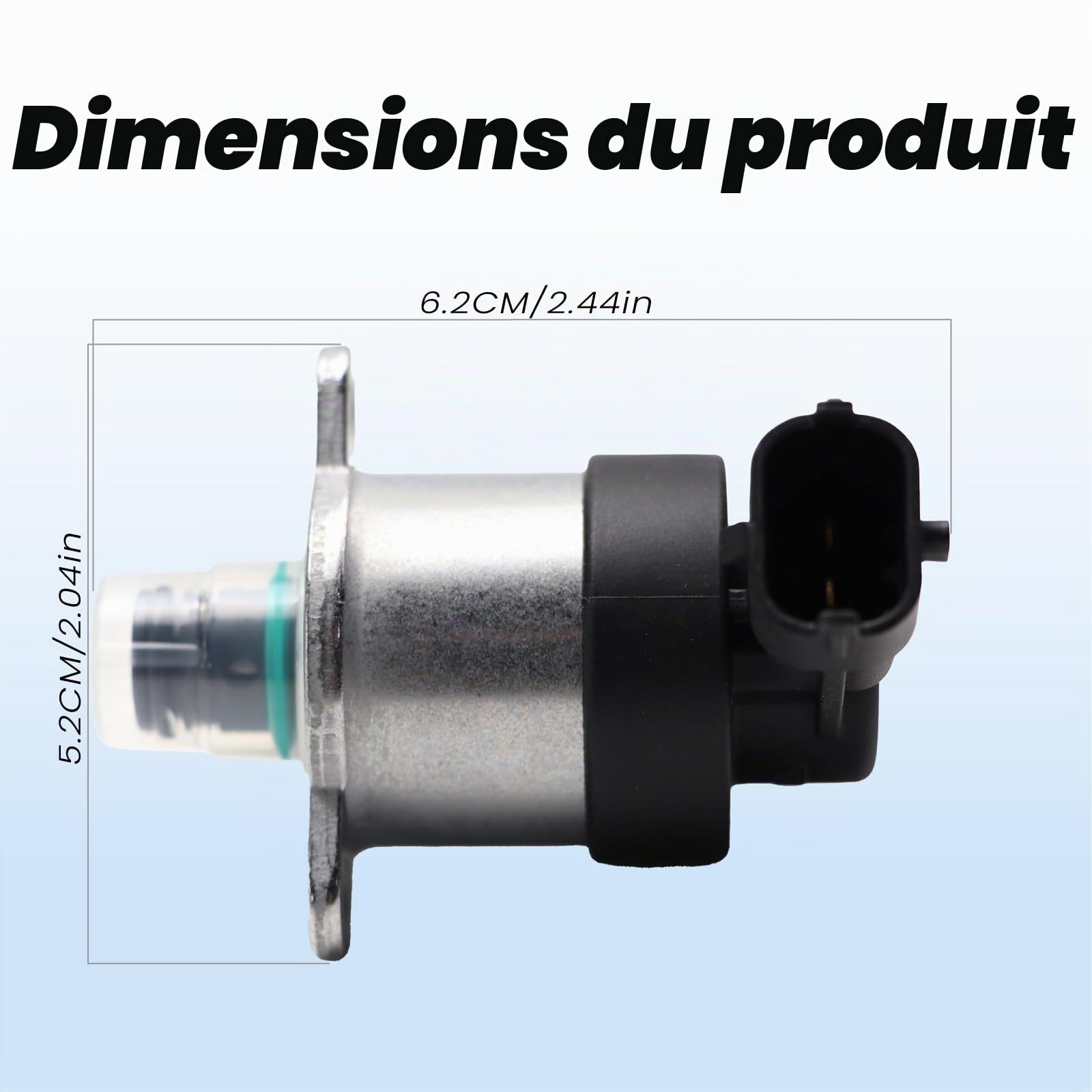 Valve Régulateur Pression Capteur D'huile Pression Carburant 1634149380 pour 206 1.6 HDi 207 1.4 HDi Berlingo 1.6 HDi 1920HT