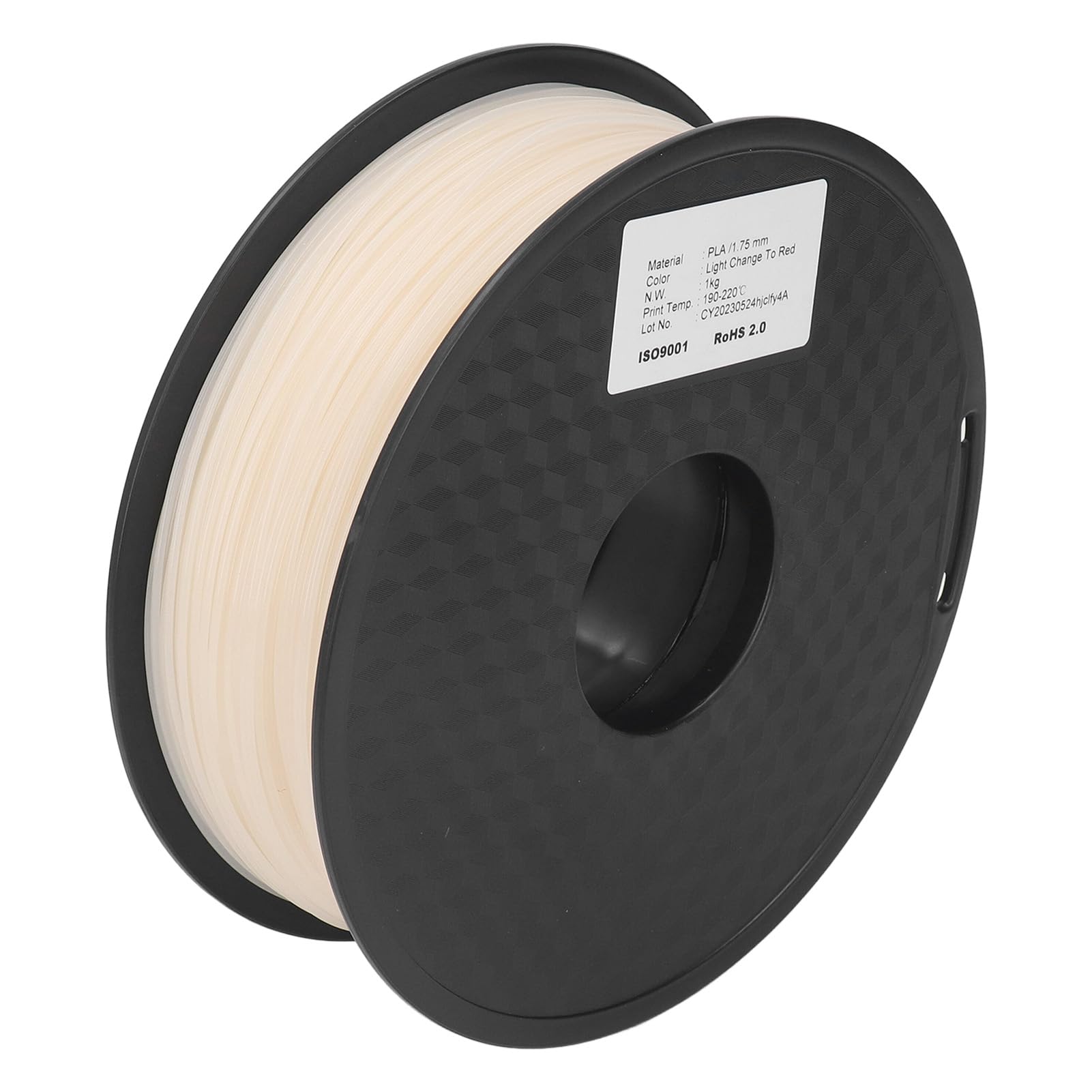 Filament do drukarki 3D 1,75 mm fotochromowy czerwony starannie nawinięty materiał PLA Materiały eksploatacyjne do druku 3D