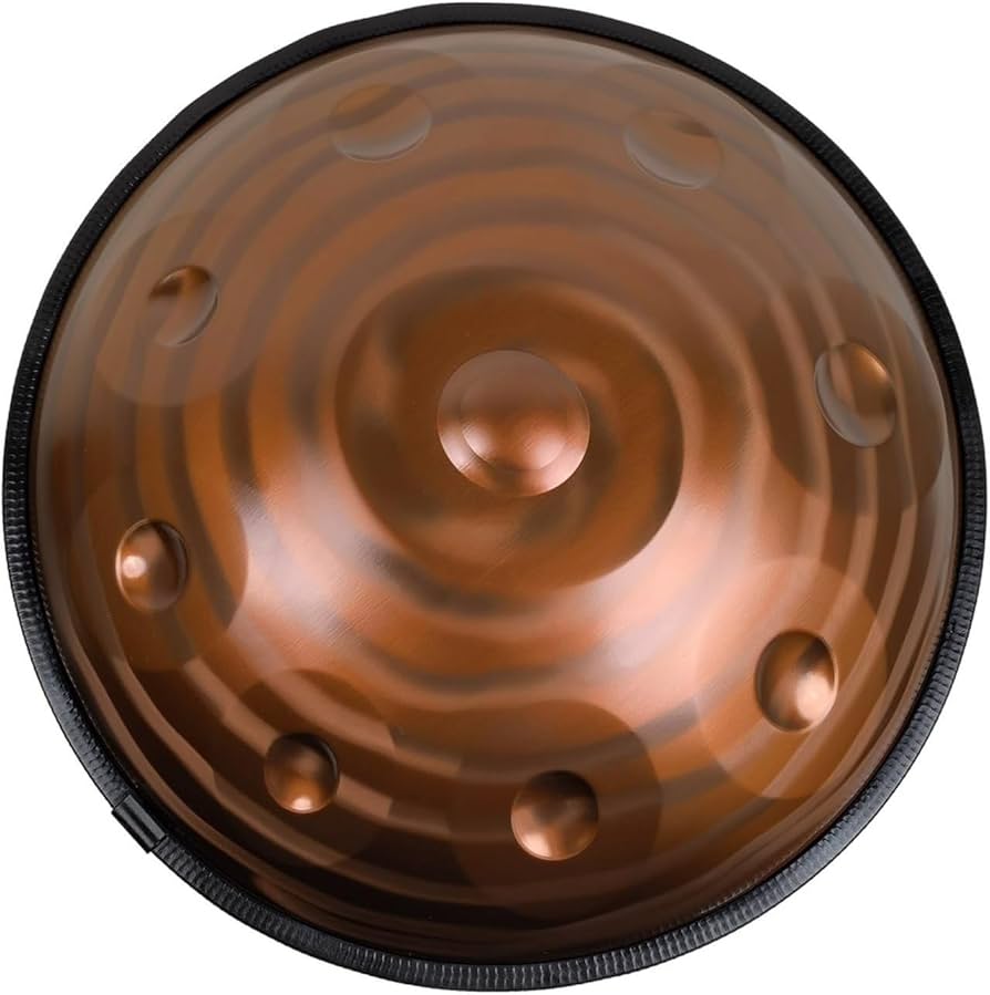 Amazon | ハンドパンドラム スチールハンドパン、9/10/12音ハンド