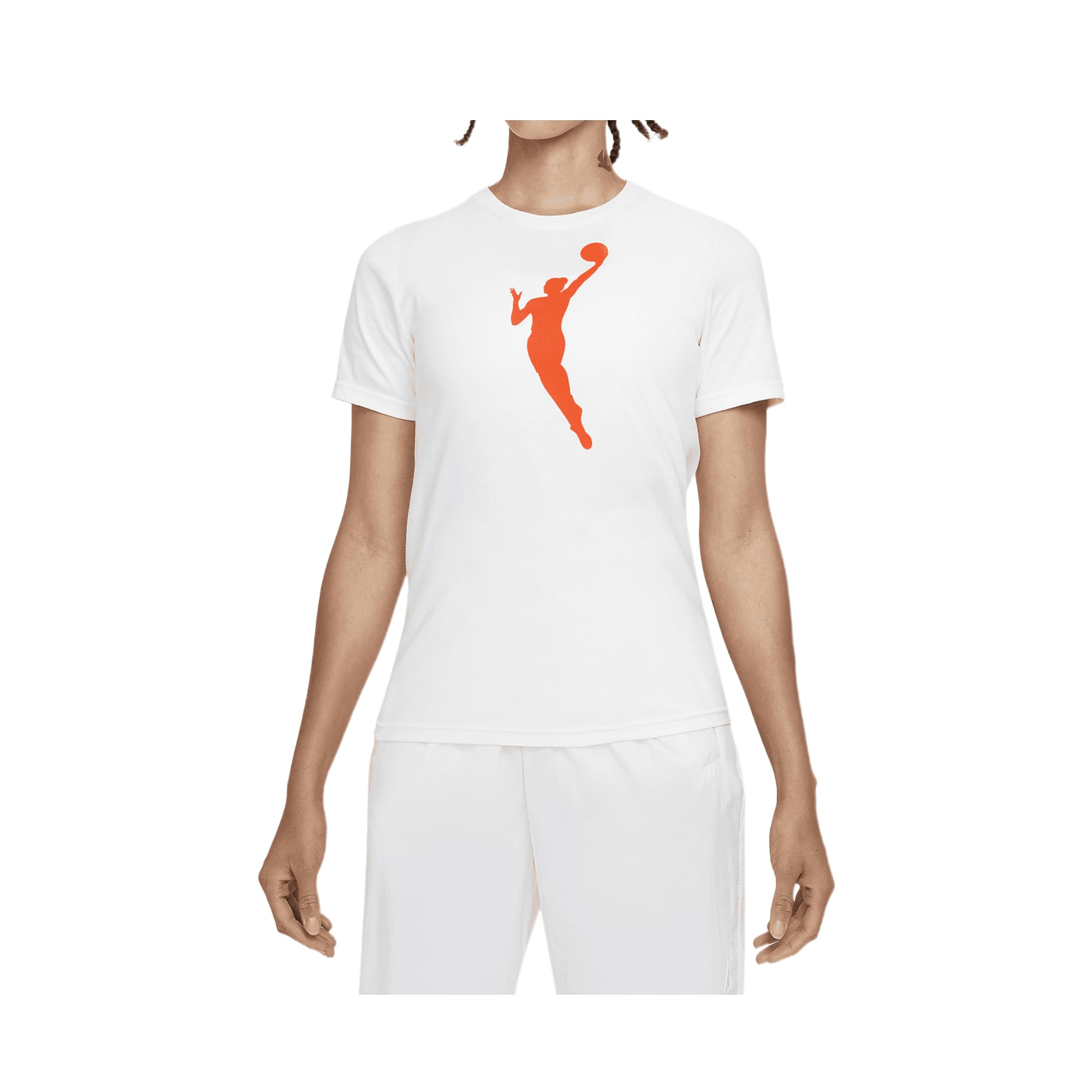 Nike Team 13 Big Kids WNBA T-Shirt (White, 9Z2B7FEM6-123) Size Medium