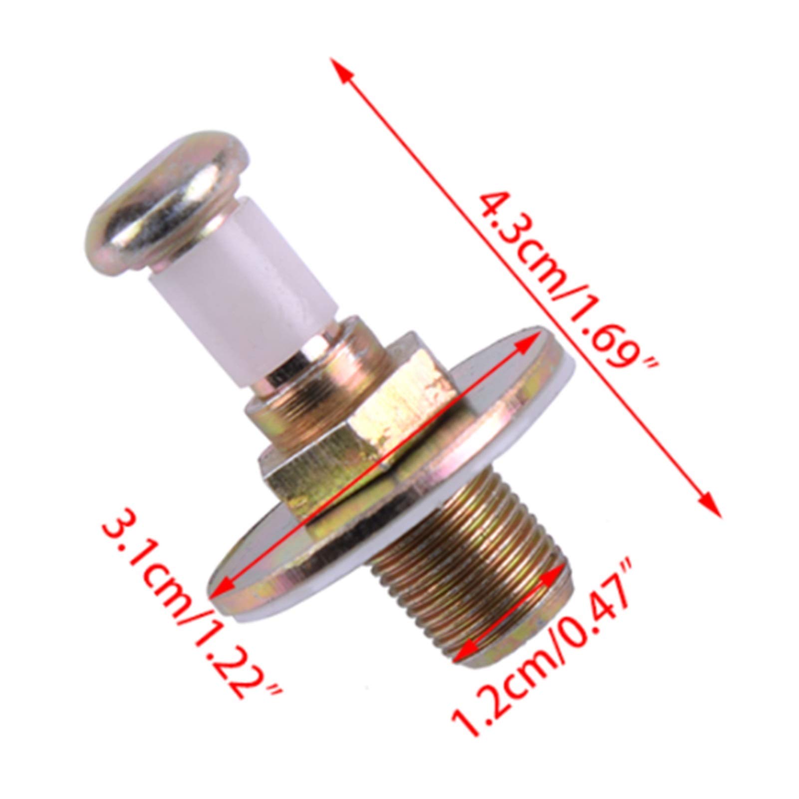 357837034 2 STÜCKE Autotür Touch Latch-Lock-Streik-Pin for Vw 