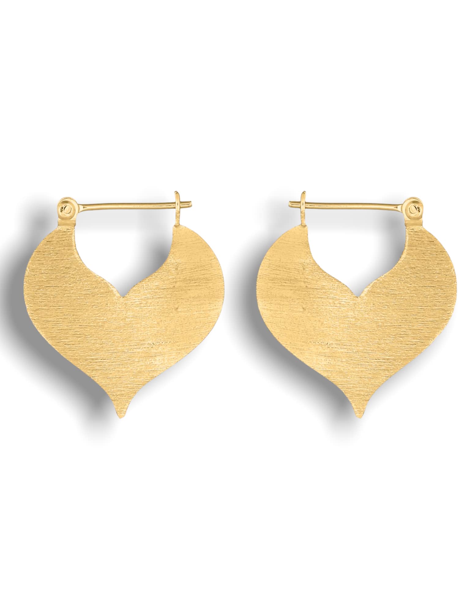 Boucles d'oreilles style oriental plaqué or cadeau de mariage unique