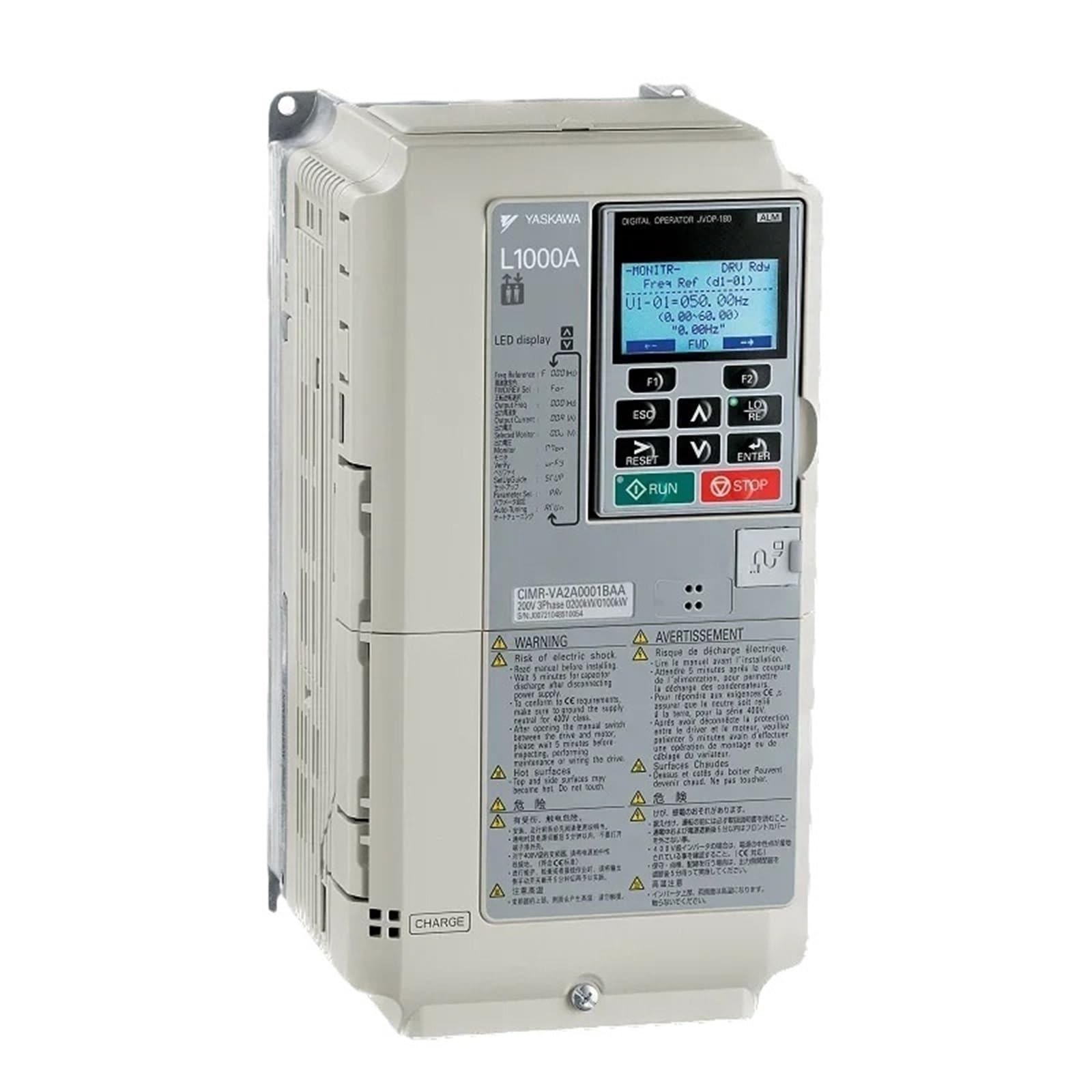 SSDXFJZR CIMR-VB4A0018FBA CIMR-VB4A0023FBA 7.5KW 11KW 460V V1000 VFD Inverter AC Drive Frequency Converter(CIMR-VB4A0023FBA)