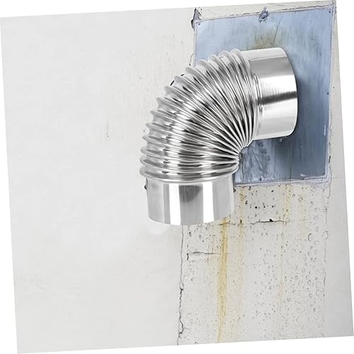 Miniatura 3 de Uonlytech Escape de chimenea Estufa de leña 6 Estufas de pellets Kit de estufa de codo Estufa de 6 pulgadas Estufa de codo de chimenea Estufa de