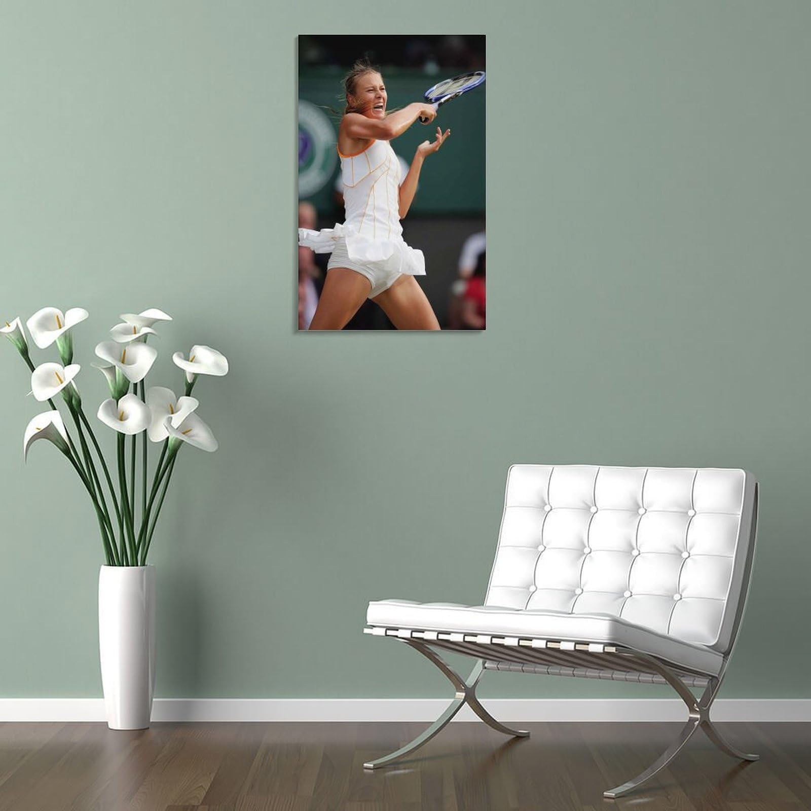 Amazon.co.jp: テニス選手マリア・シャラポワ キャンバスアート
