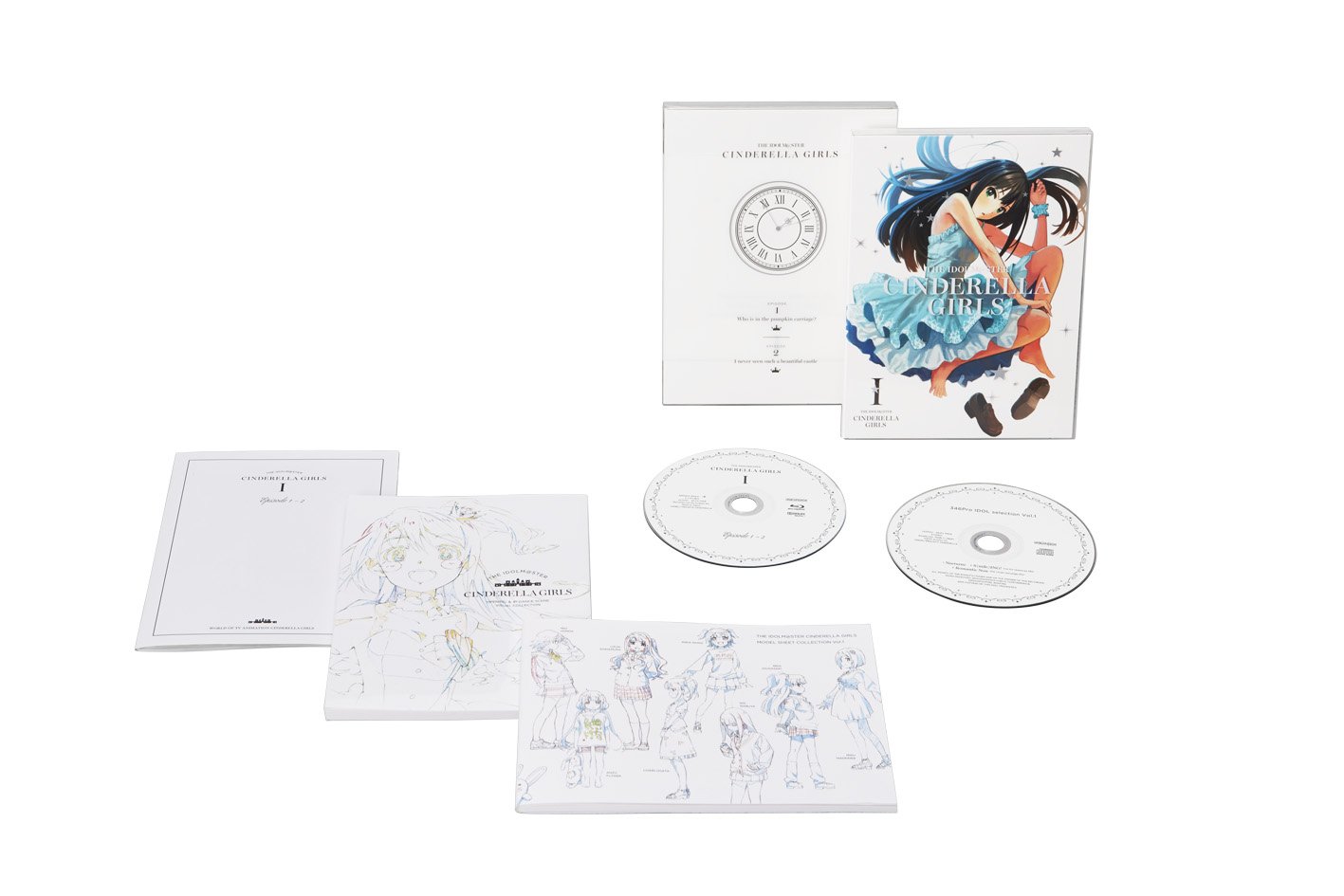 Animation - The Idolm@Ster (Idolmaster) Cinderella Girls 1 (BD+CD) [Japan LTD BD] ANZX-11901