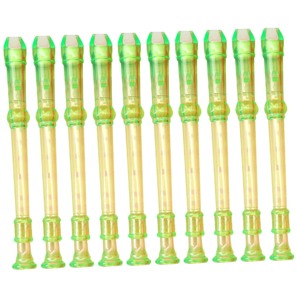 HEMOTON 6-hole Boys and Girls Music Flute Child Size Clarinet Safe Material for Early Education Random Color