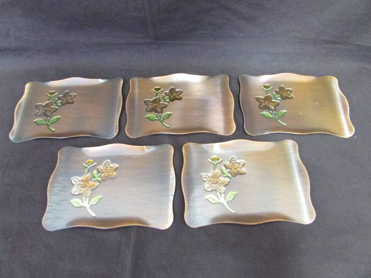 輪島塗 慶塚作 茶托5客輪島塗 慶塚 菓子鉢、お茶碗・茶托5客組 輪島塗