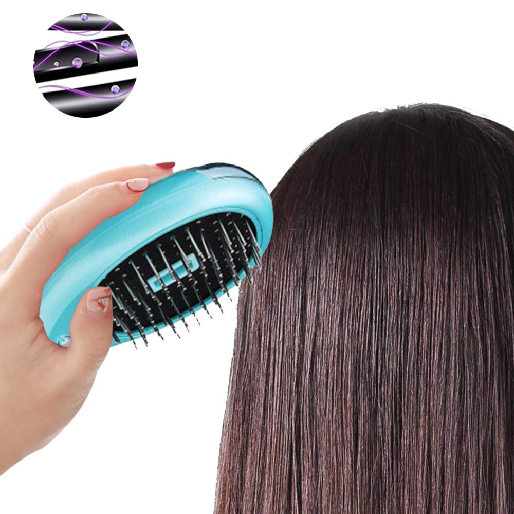 where to buy vibrating foot massager Gentle Ionic Anti-static Hair Brush and Scalp Massager for Hair Care, White