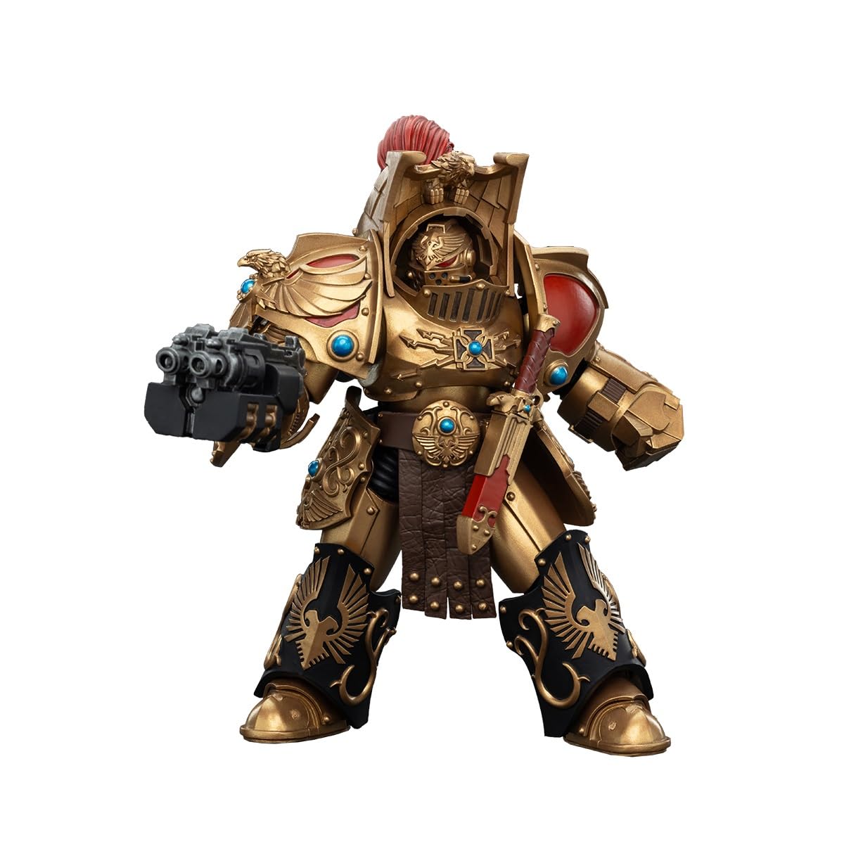 JoyToy Warhammer 40K Legio Custodes Aquilon Terminator Squad z Storm Bolter figurka w skali 1:18