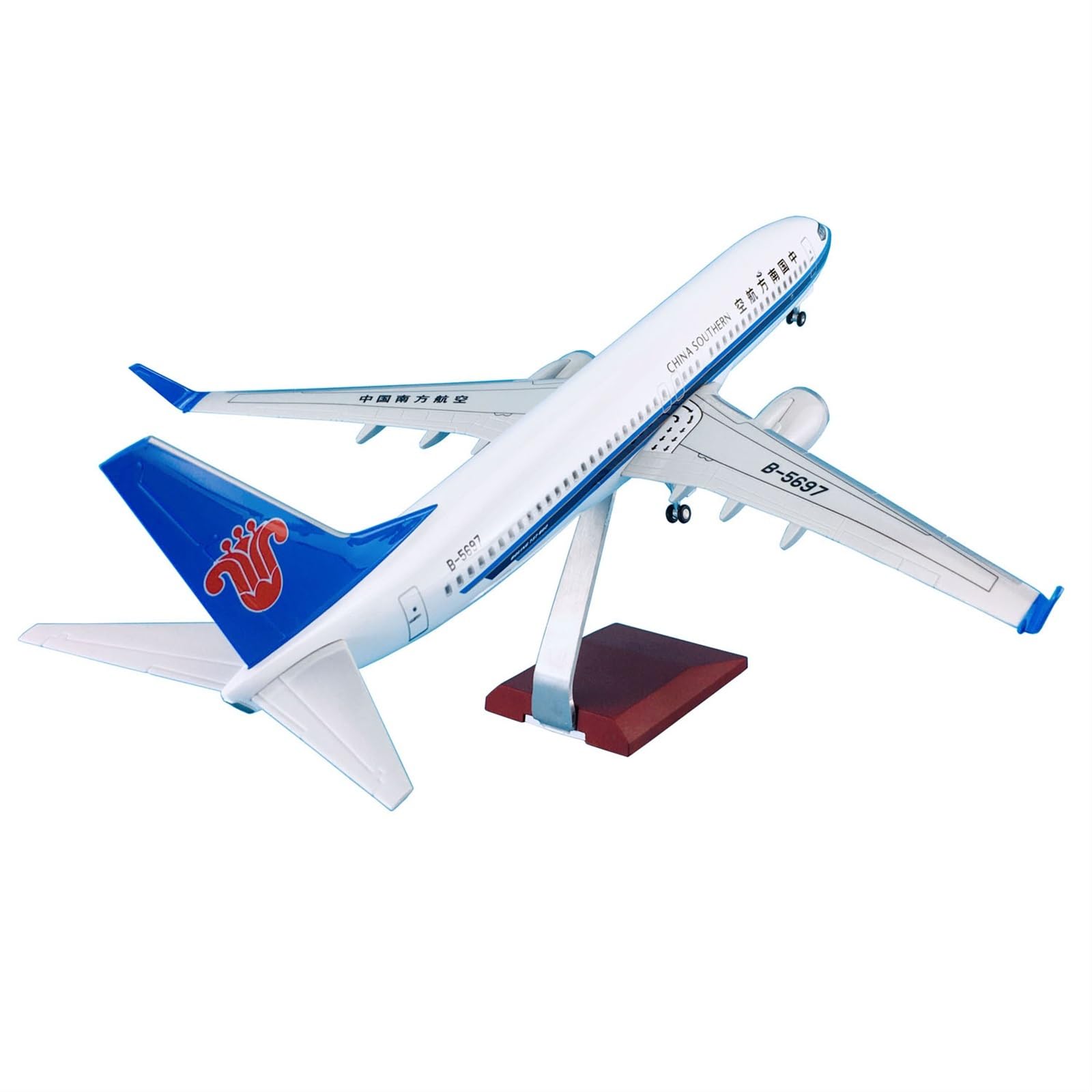 Boeing B737-800 maqueta estática escala 1:85 para regalo de pilotos 8
