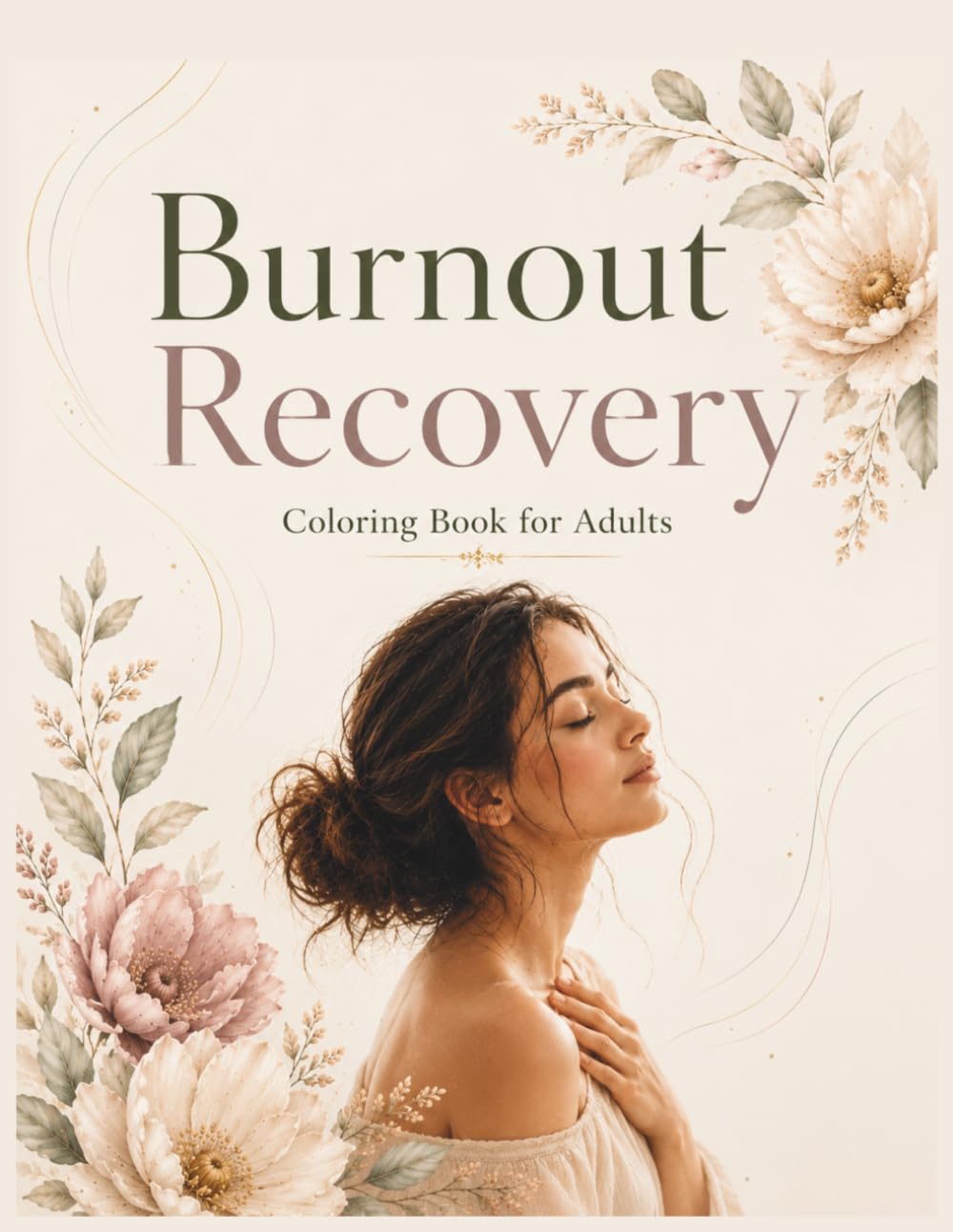 Burnout Recovery Coloring Book for Adults: A Therapeutic Mental Reset for Stress Relief, Emotional Exhaustion and Overwhelmed Minds
