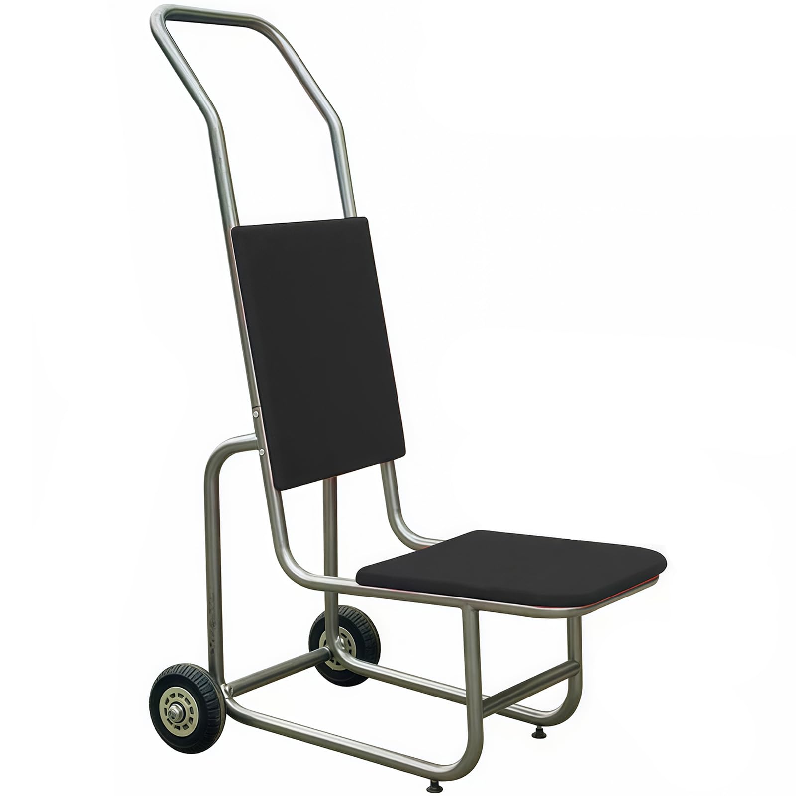 ERSINIAN Stacking Chair Cart for Transport and Storage, Commercial Banquet Chair Dolly with Rack, Heavy Duty Trolley Solution