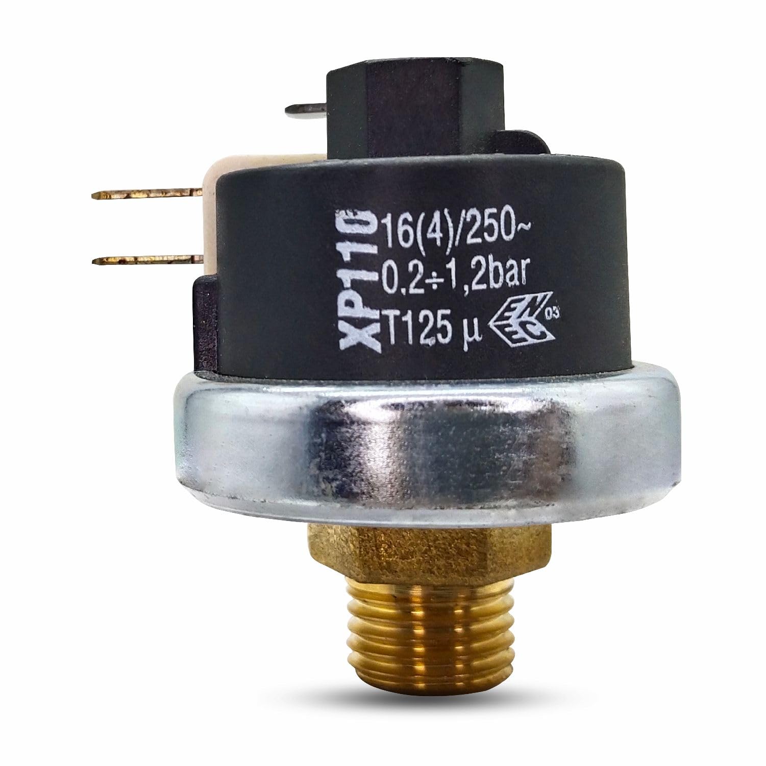 MATER Italy Pressure Switch | Adjustable Air Compressor Pressure Control Switch | Heavy Duty Brass Connector | Reliable for Industrial (PRESSURE SWITCH XP-110-1/4" (0.2 TO 1.2 BAR))-picture-34