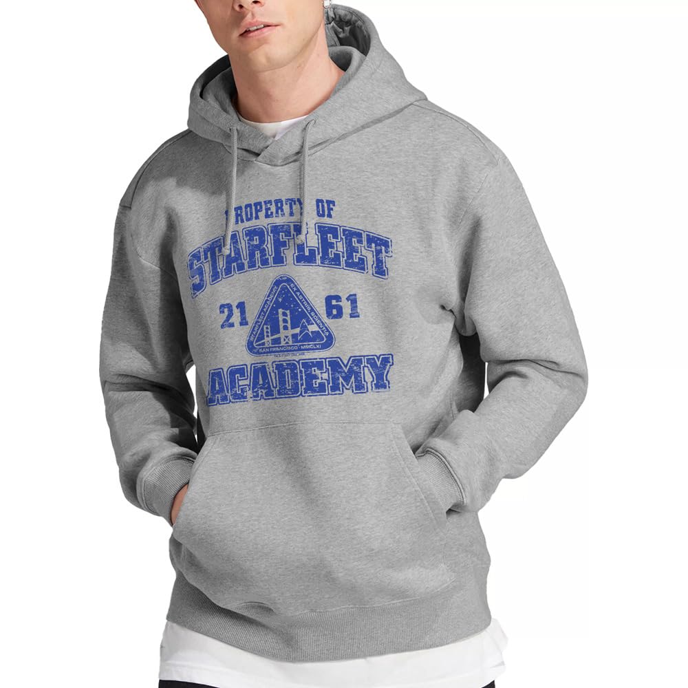 Sweatshirt à capuche mixte Star Trek Old School en coton noir tail - 6