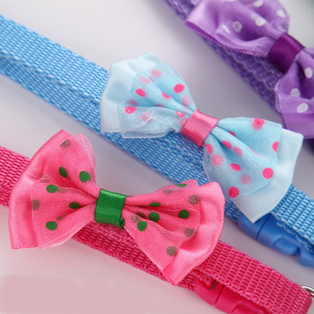 Flymind 18Pcs Puppy Collars, Puppy ID Collars with Bell Adjustable 21-33cm - Image 3