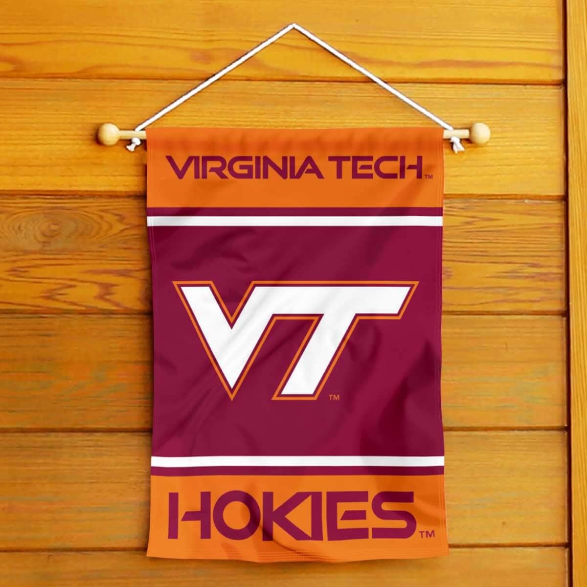 VA Tech Hokies Garden Flag
