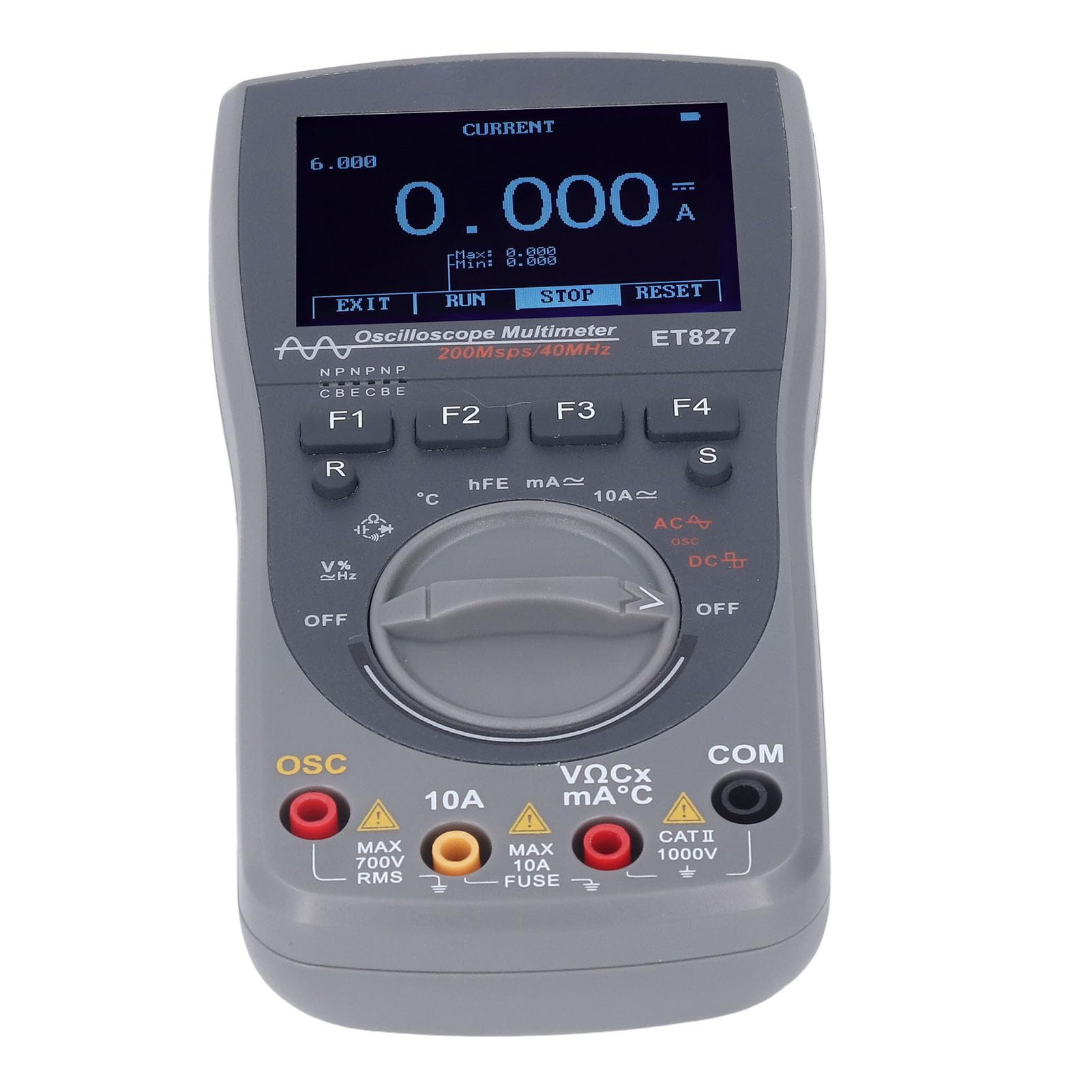 Multimetr z Oscyloskopem 40 MHz, Multimetr z Oscyloskopem