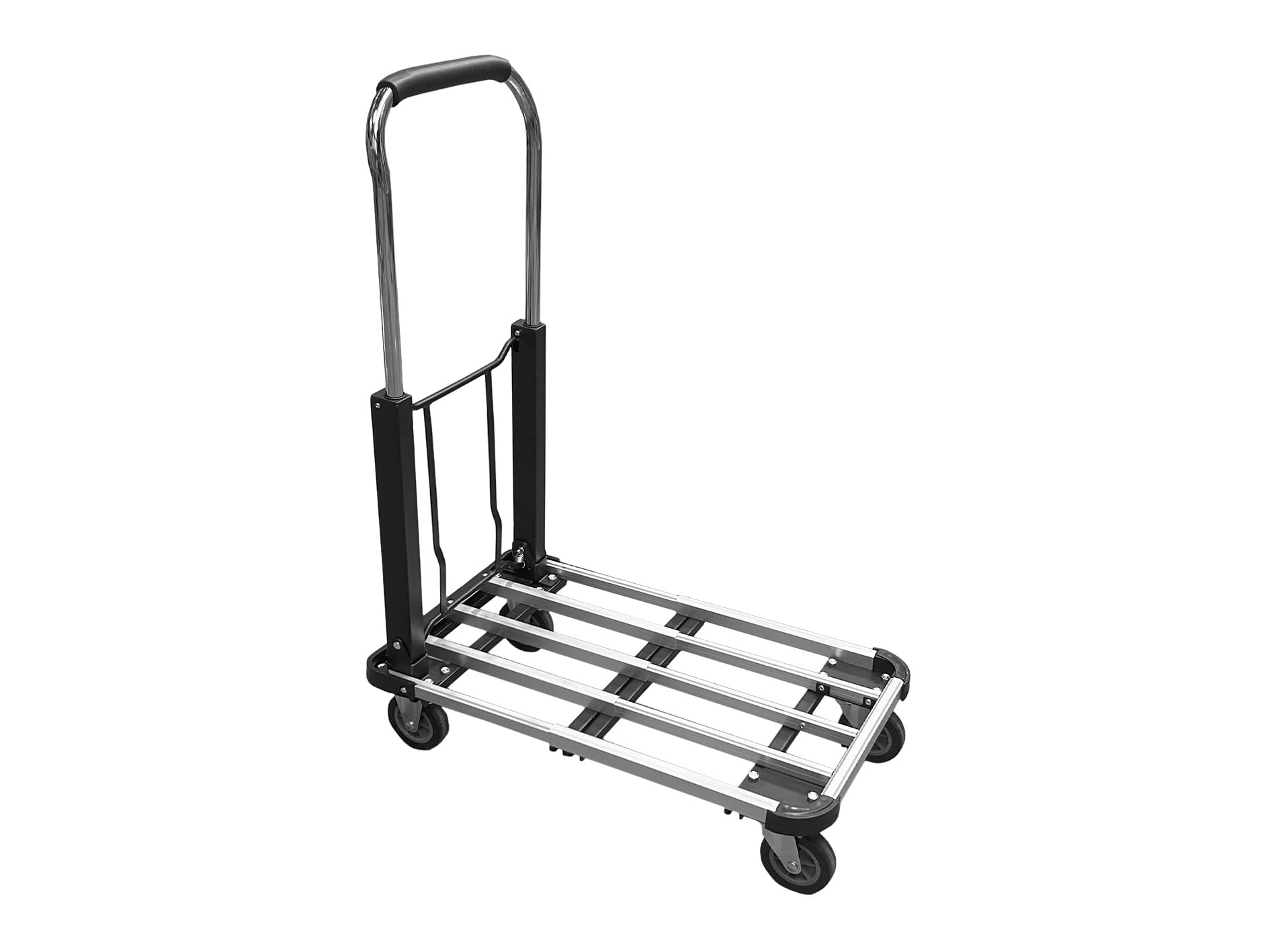 Chariot à plateforme pliable | Capacité de charge de 150 kg | 1 pièce | Solution de transport robuste et peu encombrante pour entrepôt, atelier et maison