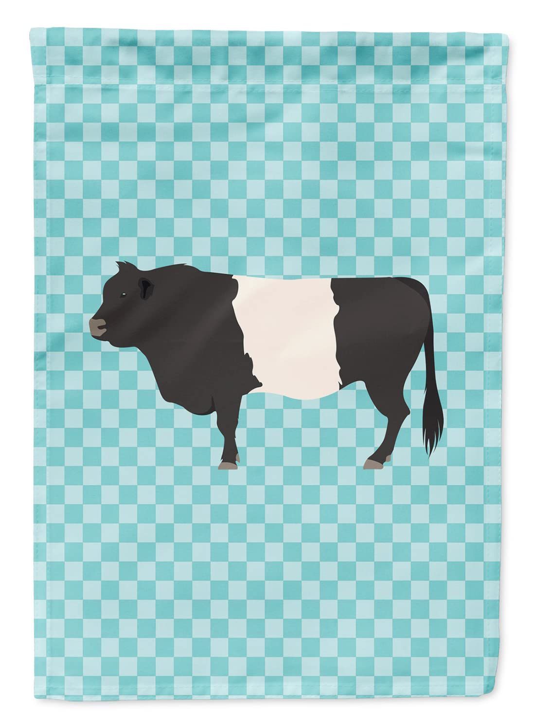 Drapeau de jardin Belted Galloway Cow pour égayer une pelouse un peu terne