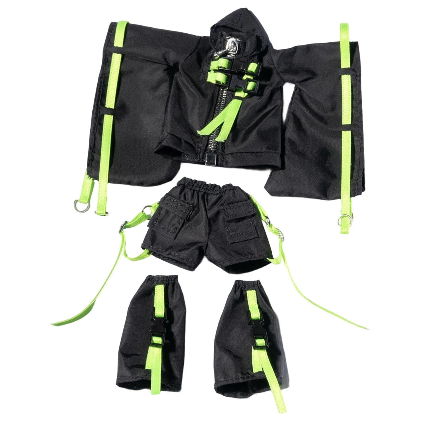 1/12 Miniatur Puppenmantel Und Shorts Set, Multifunktionales Cosplay Puppenoutfit