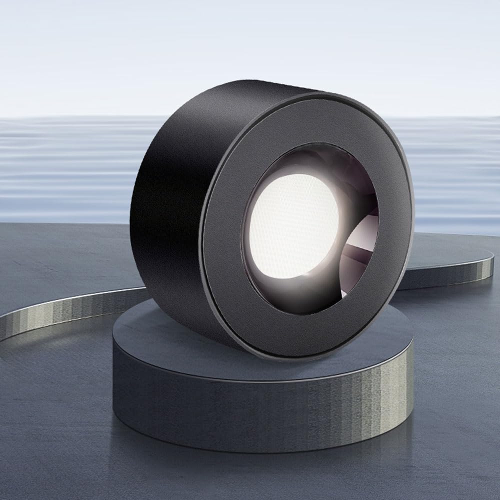 Foco de Techo Moderno Ultrafino montado Downlight nórdico Sala de Estar y Dormitorio Pasillo sin Techo Principal LED Tubo de protección Ocular lámpara antideslumbrante en Negrita