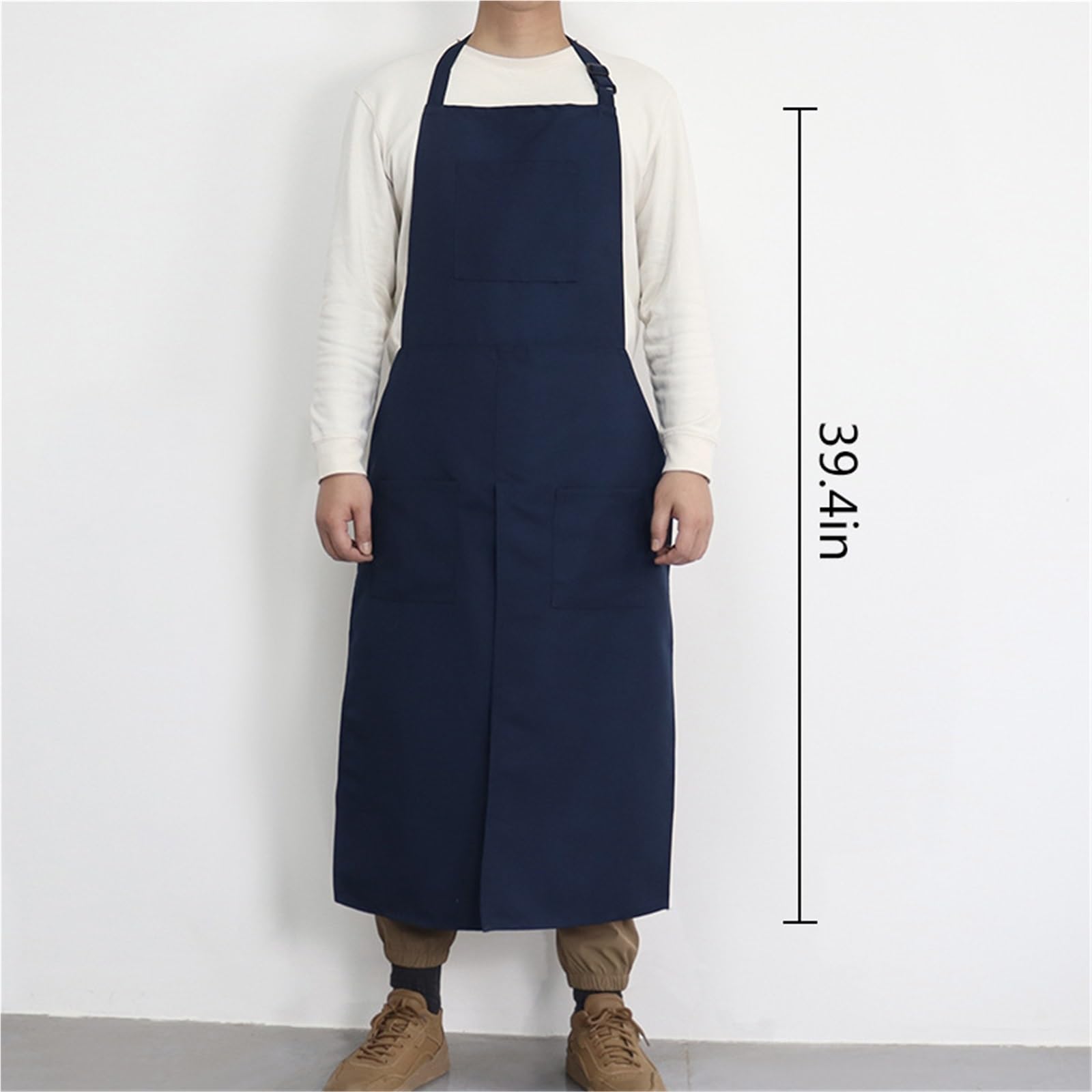 Tablier Potier à Jambes Séparées Tablier en toile, pantalon fendu, col montant, ajustable, tablier de travail for le dessin