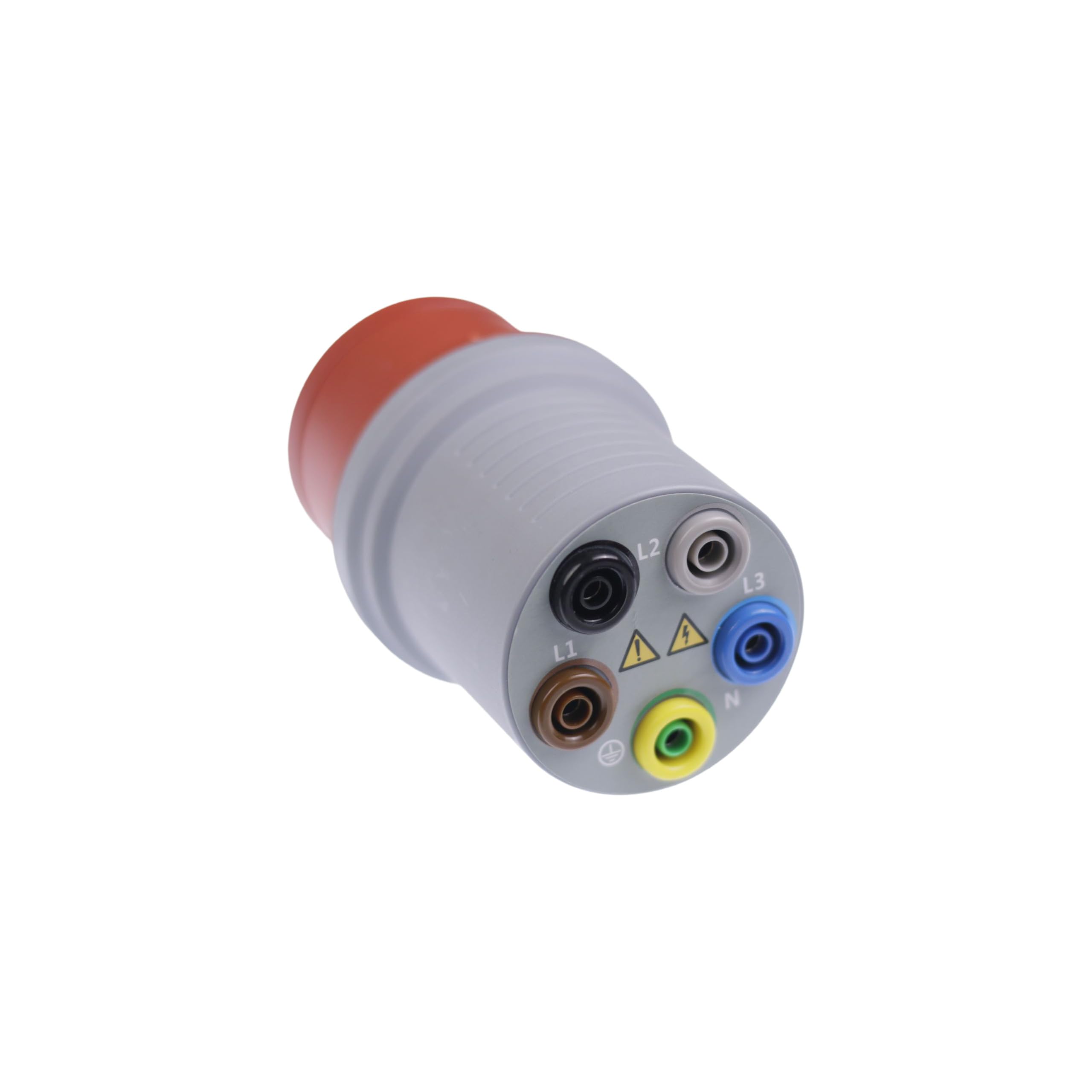 CEE-Messadapter 16A / 32A – Drehstrom Prüfadapter für Spannungsmessung, Sicheres Testwerkzeug für Industrie & Wartung (16, Ampere, CEE 5P)