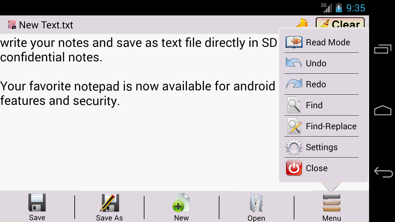 Notes2SD Text Editor Pro - App on Amazon Appstore