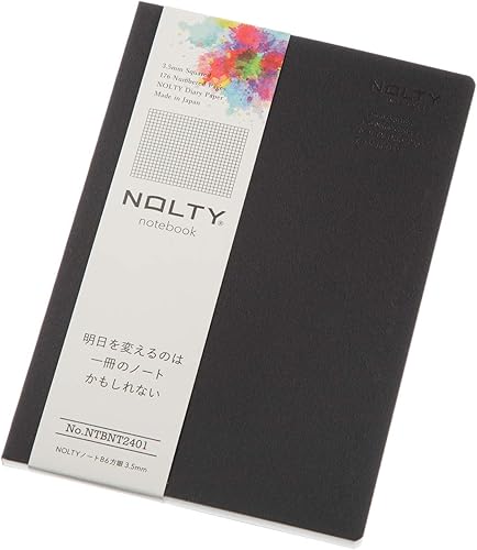 Vista 33 de Nippon Performance Association Management Center Nyoshitsu NOLTY Notebook A5 Cuadrado Negro NTBNT1401